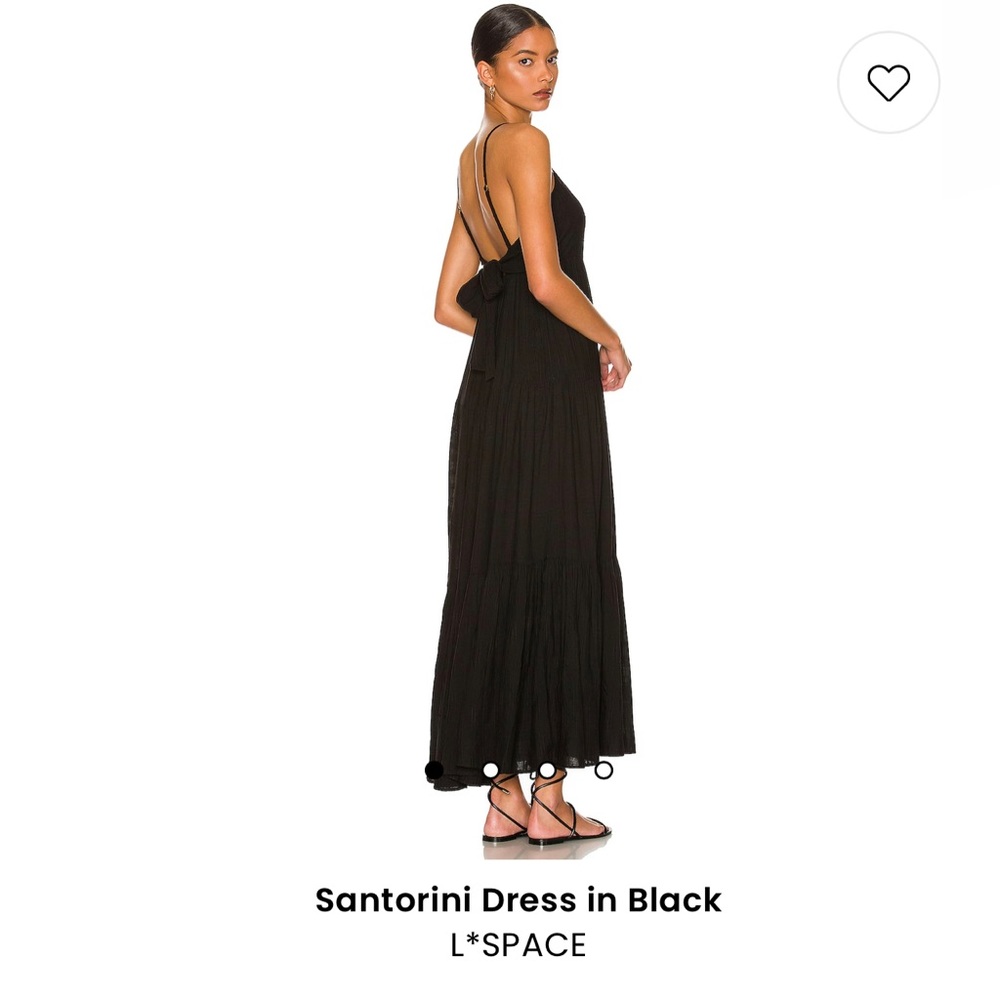 L Space Santorini Dress Black Small